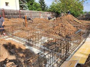 Executie si plantare armatura grinzi fundatie casa parter in Ghermanesti thumbnail