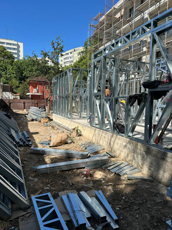 Executie structura metalica casa in Bucuresti