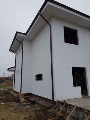 Constructie fatade si acoperis pentru proiect de casa metalica 260mp thumbnail