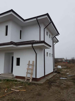 Constructie fatade si acoperis pentru proiect de casa metalica 260mp thumbnail