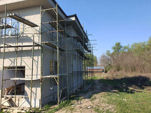 Finalizare aplicare masa de spaclu pentru proiect casa 155 mp thumbnail