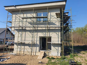 Finalizare aplicare masa de spaclu pentru proiect casa 155 mp thumbnail