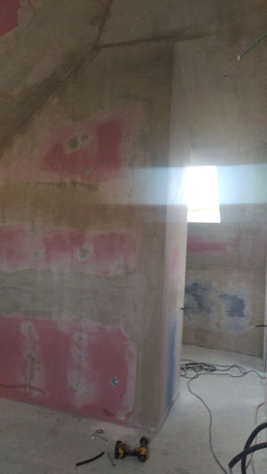 Finalizarea fatadelor si gletuire slefuire pereti interiori casa in Sibiu thumbnail