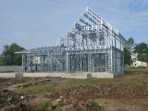 Finalizare montaj structura metalica proiect de casa in Saftica thumbnail