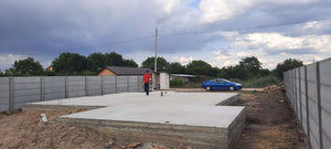 Finalizarea fundatiei si transport structura metalica casa 120 mp in Braila thumbnail