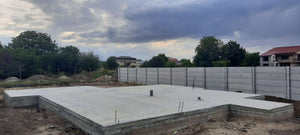Finalizarea fundatiei si transport structura metalica casa 120 mp in Braila thumbnail