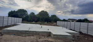Finalizarea fundatiei si transport structura metalica casa 120 mp in Braila thumbnail