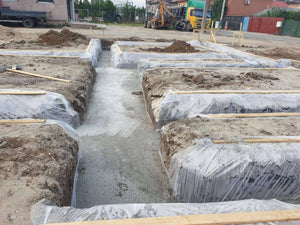 Fundatie proiect casa pe zidarie 386mp in Bucuresti thumbnail