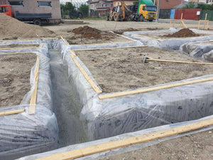 Fundatie proiect casa pe zidarie 386mp in Bucuresti thumbnail