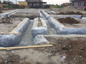 Fundatie proiect casa pe zidarie 386mp in Bucuresti thumbnail