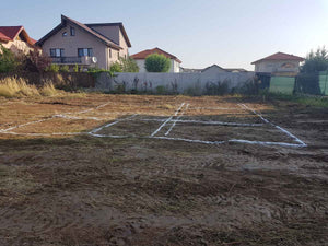 Sapatura si turnare beton mort pentru fundatie casa proiect 250 mp thumbnail