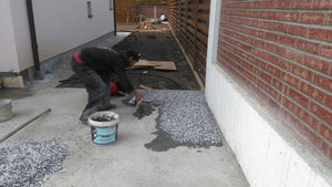 Constructie garduri exterioare si placare beton curte proiect casa 191 mp thumbnail