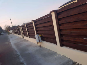 Constructie gard stradal din beton si lemn GA04 thumbnail