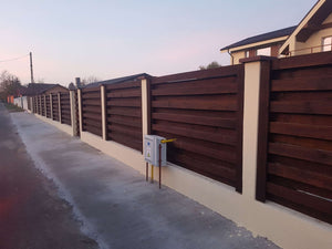 Constructie gard stradal din beton si lemn GA04 thumbnail