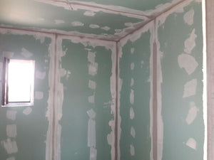 Aplicare glet finisaj pereti interiori constructie casa 190 mp thumbnail