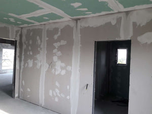 Aplicare glet finisaj pereti interiori constructie casa 190 mp thumbnail