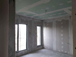 Aplicare glet finisaj pereti interiori constructie casa 190 mp thumbnail