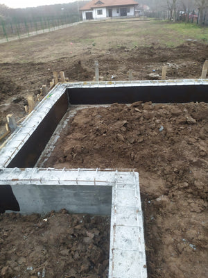 Fundatie casa hidroizolata construita in Snagov de 162 mp thumbnail