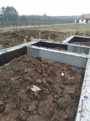 Fundatie casa hidroizolata construita in Snagov de 162 mp thumbnail