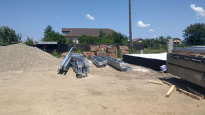 Hidroizolatia fundatiei si pregatire montaj structura metalica thumbnail