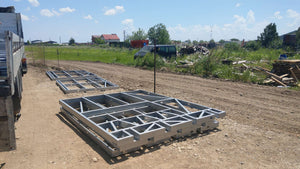 Hidroizolatia fundatiei si pregatire montaj structura metalica thumbnail