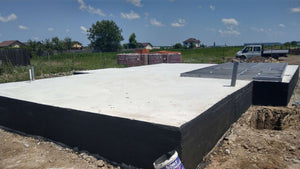 Hidroizolatia fundatiei si pregatire montaj structura metalica thumbnail