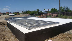Hidroizolatia fundatiei si pregatire montaj structura metalica thumbnail