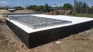 Hidroizolatia fundatiei si pregatire montaj structura metalica thumbnail