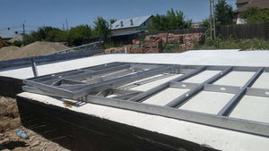 Hidroizolatia fundatiei si pregatire montaj structura metalica thumbnail