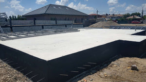 Hidroizolatia fundatiei si pregatire montaj structura metalica thumbnail
