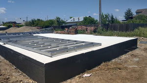 Hidroizolatia fundatiei si pregatire montaj structura metalica thumbnail