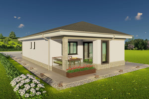 Imagine realista a proiectului casa pe structura metalica thumbnail