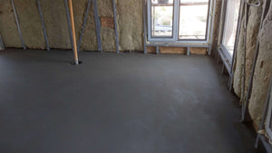 Incalzire in pardoseala si turnarea sapelor de egalizare, proiect casa 190 mp thumbnail