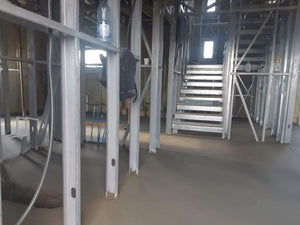 Incalzire in pardoseala si turnarea sapelor de egalizare, proiect casa 190 mp thumbnail