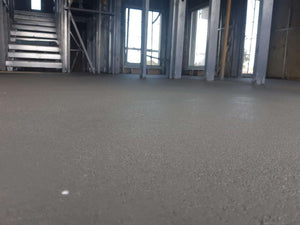 Incalzire in pardoseala si turnarea sapelor de egalizare, proiect casa 190 mp thumbnail