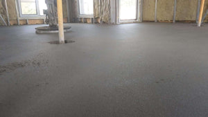 Incalzire in pardoseala si turnarea sapelor de egalizare, proiect casa 190 mp thumbnail