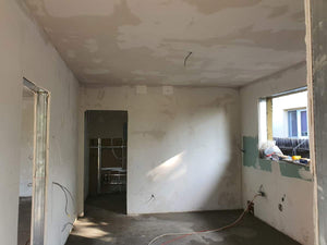 Inchideri interioare pereti interiori la alb cu gips carton si vopsea lavabila finisaje thumbnail