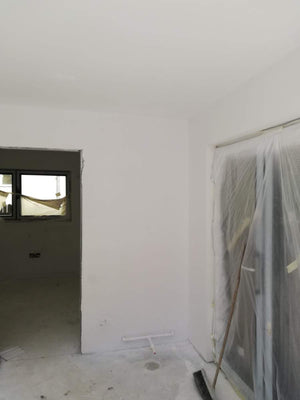 Inchideri interioare pereti interiori la alb cu gips carton si vopsea lavabila finisaje thumbnail