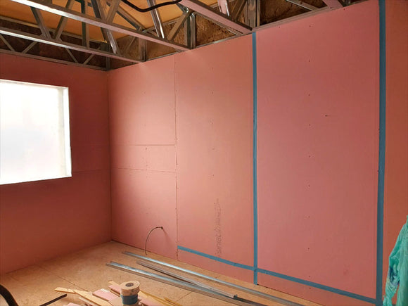 Inchideri pereti interiori cu gips carton antifoc intr-o casa cu schelet metalic