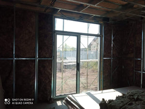 Inchideri pereti interiori casa P+1E etapa umpluturii cu vata minerala thumbnail
