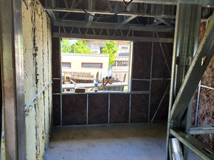 Izolatie peretilor exteriori si pereti compartimentare casa structura metalica thumbnail