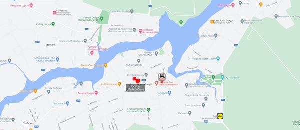 casa de vanzare Ilfov Snagov ultracentral 130 mp - pozionare google maps