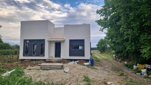 Lucrari exterioare casa parter cu finisaje moderne in Snagov thumbnail