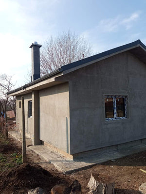 Masa de spaclu si montaj acoperis casa metalica parter 84 mp thumbnail