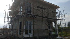 Masa de spaclu si tencuiala decorativa pentru proiect casa 190 mp thumbnail