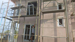 Masa de spaclu si tencuiala decorativa pentru proiect casa 190 mp thumbnail