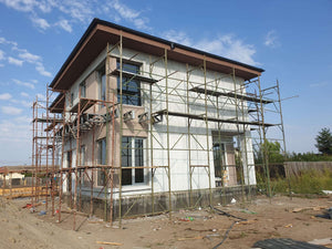 Masa de spaclu si tencuiala decorativa pentru proiect casa 190 mp thumbnail
