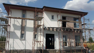 Masa de spaclu si tencuiala decorativa pentru proiect casa 190 mp thumbnail