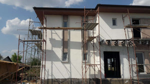 Masa de spaclu si tencuiala decorativa pentru proiect casa 190 mp thumbnail