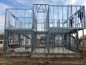Model de casa 155mp montaj structura metalica etaj thumbnail